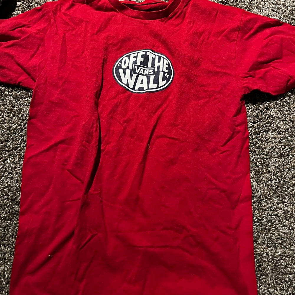 Vans Red T-Shirt